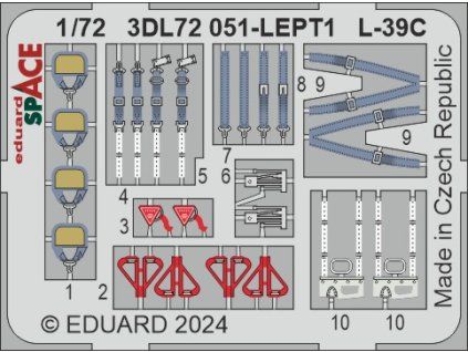 L-39C SPACE 1/72 recommended for EDUARD