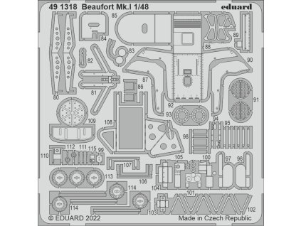 Beaufort Mk.I 1/48 recommended for ICM