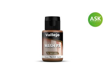 Vallejo Wash FX 76513 Brown Color (35 ml)