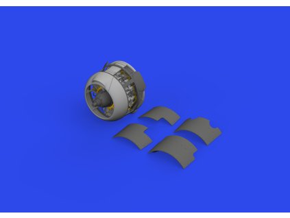 F4F-3A engine PRINT 1/48 recommended for EDUARD
