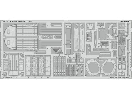 1/48 Mi-24 exterior for ZVEZDA kit