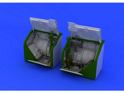 1/48 MiG-23 M/MF main wheel bay for TRUMPETER kit