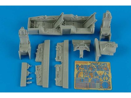 1/48 F-16B Fighting Falcon Block 15/20 cockpit set