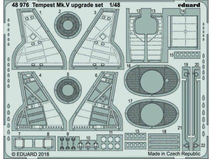 Tempest Mk.V upgrade set 1/48 recommended for EDUARD