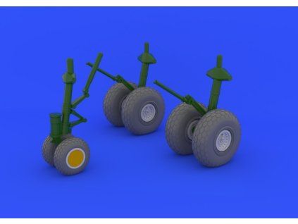 B-29 wheels 1/48 recommended for REVELL