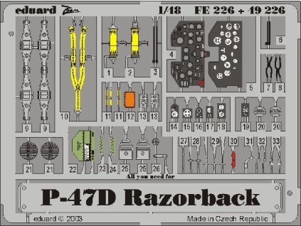 P-47D-20 recommended for TAMIYA