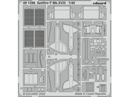Spitfire F Mk.XVIII 1/48 recommended for AIRFIX