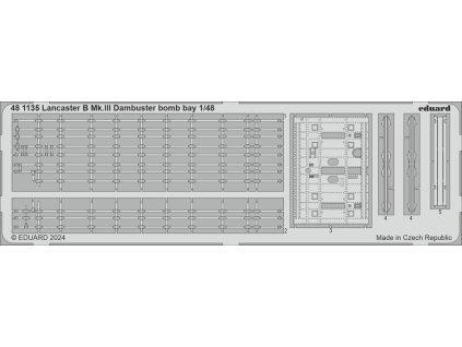 Lancaster B Mk.III Dambuster bomb bay 1/48 recommended for HKM