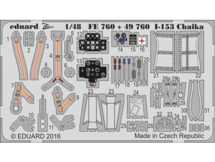 1/48 I-153 Chaika for ICM kit