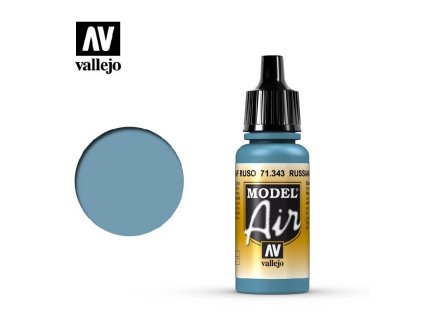 Akrylová barva pro Airbrush Vallejo Model Air 71343 Russian AF Grey N,7 (17ml)
