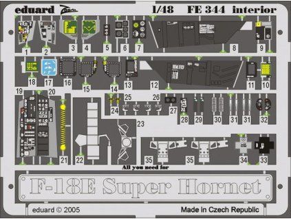 F-18E interior recommended for REVELL
