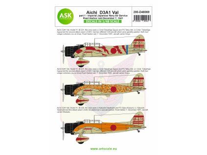 1/48 Aichi D3A1 Val part 1 - Pearl harbor raid, 7. December 1941