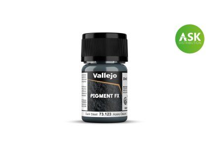 Vallejo Pigment FX 73123 Dark Steel (35 ml)