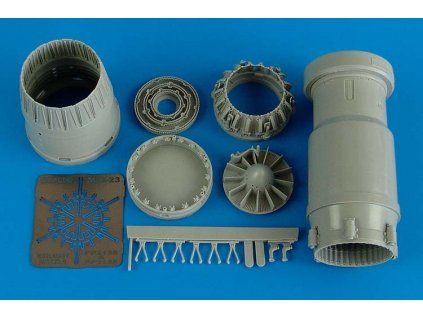 1/32 MiG-23 Flogger exhaust nozzle - closed position - TRUMPETER