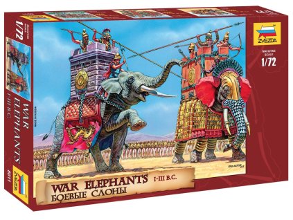 Wargames (AoB) 8011 - War Elephants III-II B. C. (1:72)