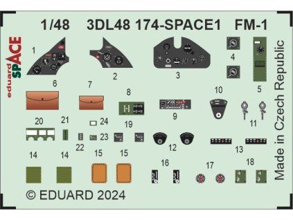 FM-1 SPACE 1/48 recommended for TAMIYA