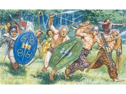 Italeri 6022 - GAULS WARRIORS (I-II CENTURY B.C.) (1:72)