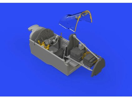 P-38G cockpit 1/48 recommended for TAMIYA