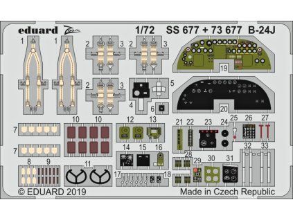 B-24J 1/72 recommended for HASEGAWA