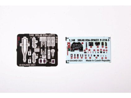 P-51K-5 SPACE 1/48 recommended for EDUARD