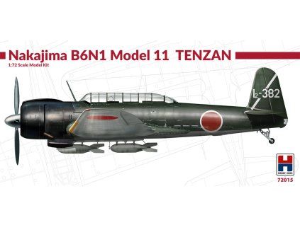 1/72 Nakajima B6N1 Model 11 Tenzan