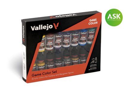 Vallejo Game Color 72298 Advanced 16 colors set (18 ml)
