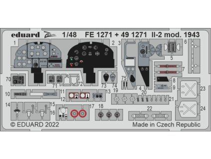 Il-2 mod. 1943 1/48 recommended for ZVEZDA