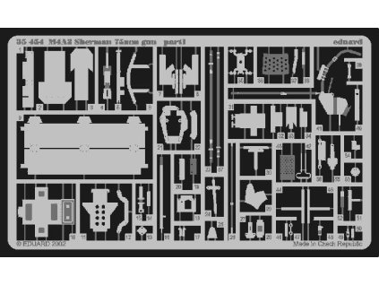 M-4A3 Sherman 75mm gun recommended for TAMIYA