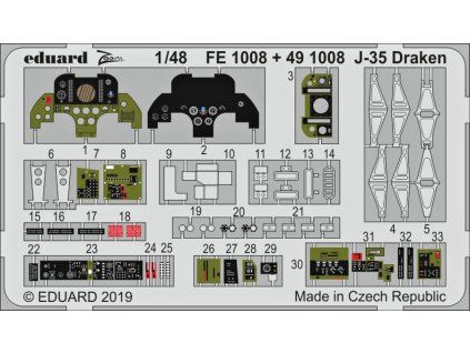 J-35 Draken 1/48 recommended for HASEGAWA