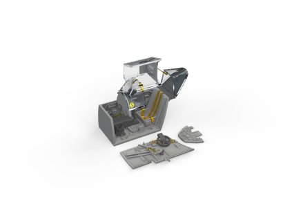 Bf 109G-4 cockpit PRINT 1/48 recommended for EDUARD