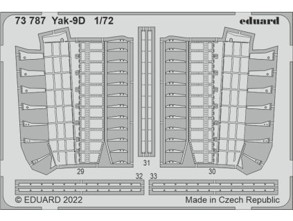 Yak-9D 1/72 recommended for ZVEZDA