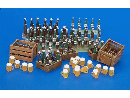 1/35 Beer bottles and crates