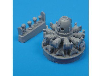 1/72 F4U-1 Corsair engine - TAMIYA
