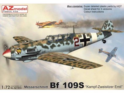 1/72 Bf 109S "Kampf-Zweisitzer Emil"