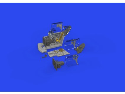 Bf 109G-5/G-6 cockpit PRINT 1/72 recommended for EDUARD