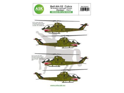 1/32 Bell AH-1G Cobra Kentaur 3th Aviation helicopter cavalry part 2