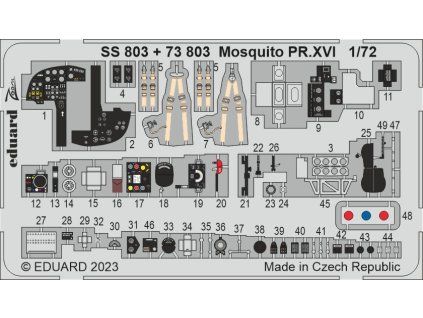 Mosquito PR.XVI 1/72 recommended for AIRFIX