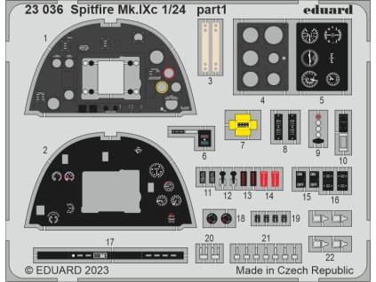 Spitfire Mk.IXc 1/24 recommended for AIRFIX