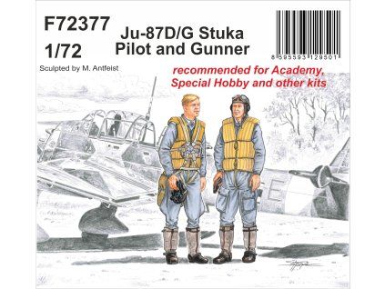 1/72 Junkers Ju-87D/G Stuka Pilot and Gunner