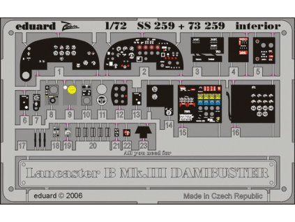 Lancaster B Mk.III Dambuster interior recommended for HASEGAWA