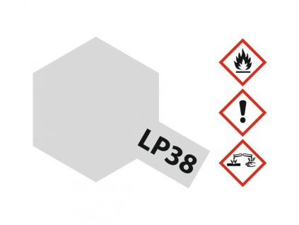 Tamiya 82138 LP-38 Flat Aluminium 10 ml