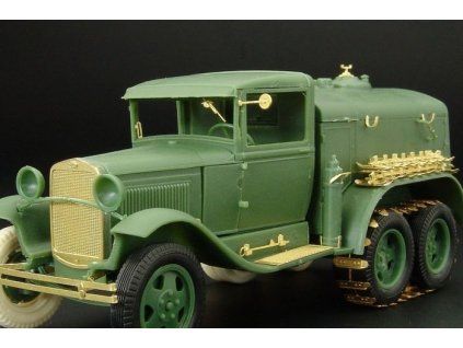 1/48 BZ-38 Refueller (GAZ-AAA) PE parts for UM kit