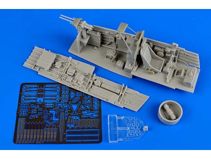 1/32 Ju 87D/G Stuka cockpit set - TRUMPETER