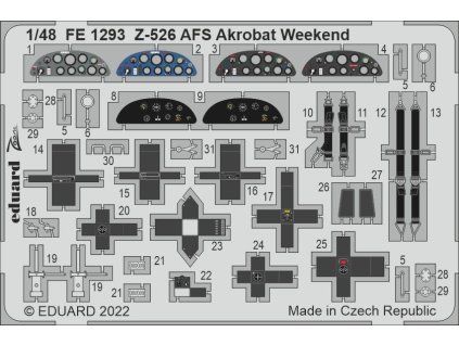 Z-526 AFS Akrobat Weekend 1/48 recommended for EDUARD