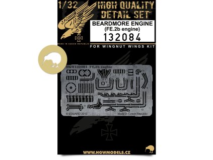 1/32 FE.2b - Beardmore Engine - Photo-etched Sets - Wingnut Wings