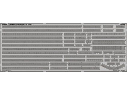 Prinz Eugen railings 1/350 recommended for TRUMPETER