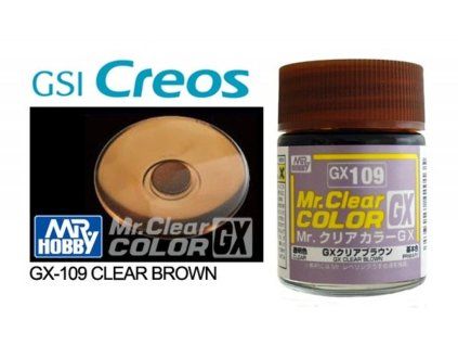 Mr. Clear Color GX (18 ml) Clear Brown
