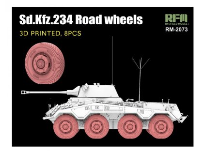 1/35 Sd.Kfz.234 road wheels