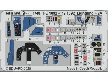 Lightning F.2A 1/48 recommended for AIRFIX