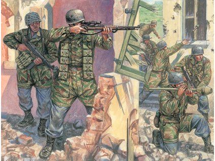 Italeri 6045 WWII German Paratroopers 1/72